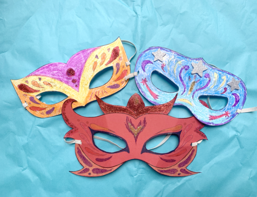 Manualitat: fem una màscara de Carnaval!