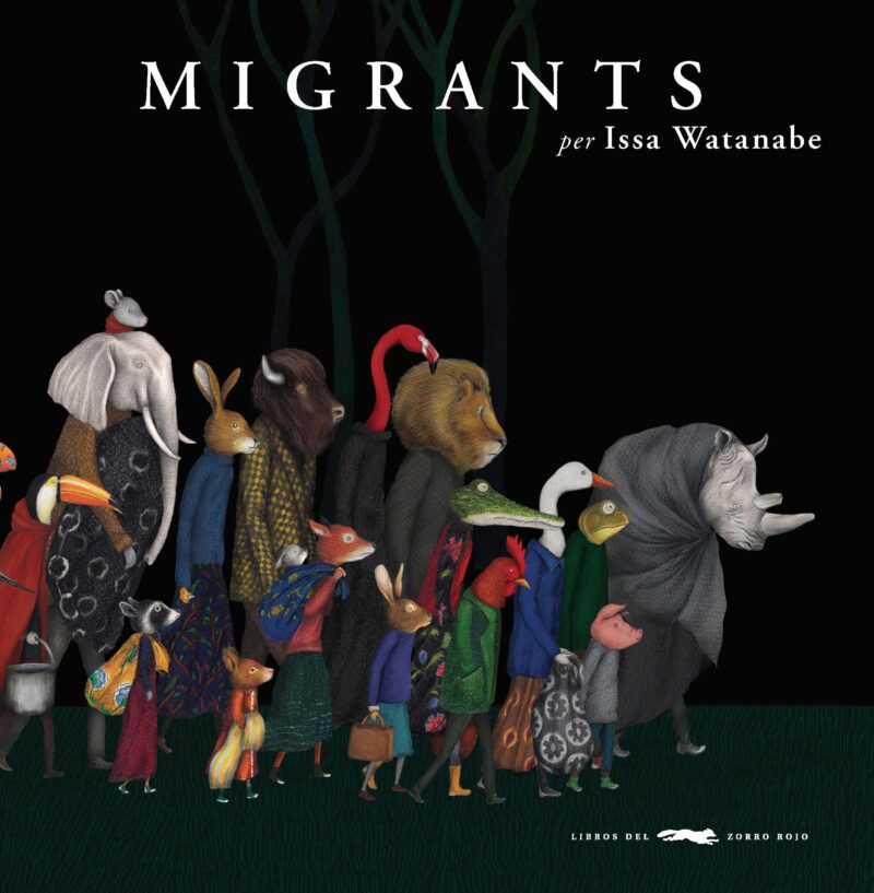 La coberta del llibre «Migrants»
